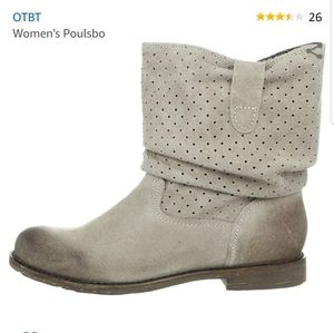 OTBT POULSBO women leather slouch boot Sz 9.5M